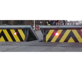 shield road blocker anti ram barriere